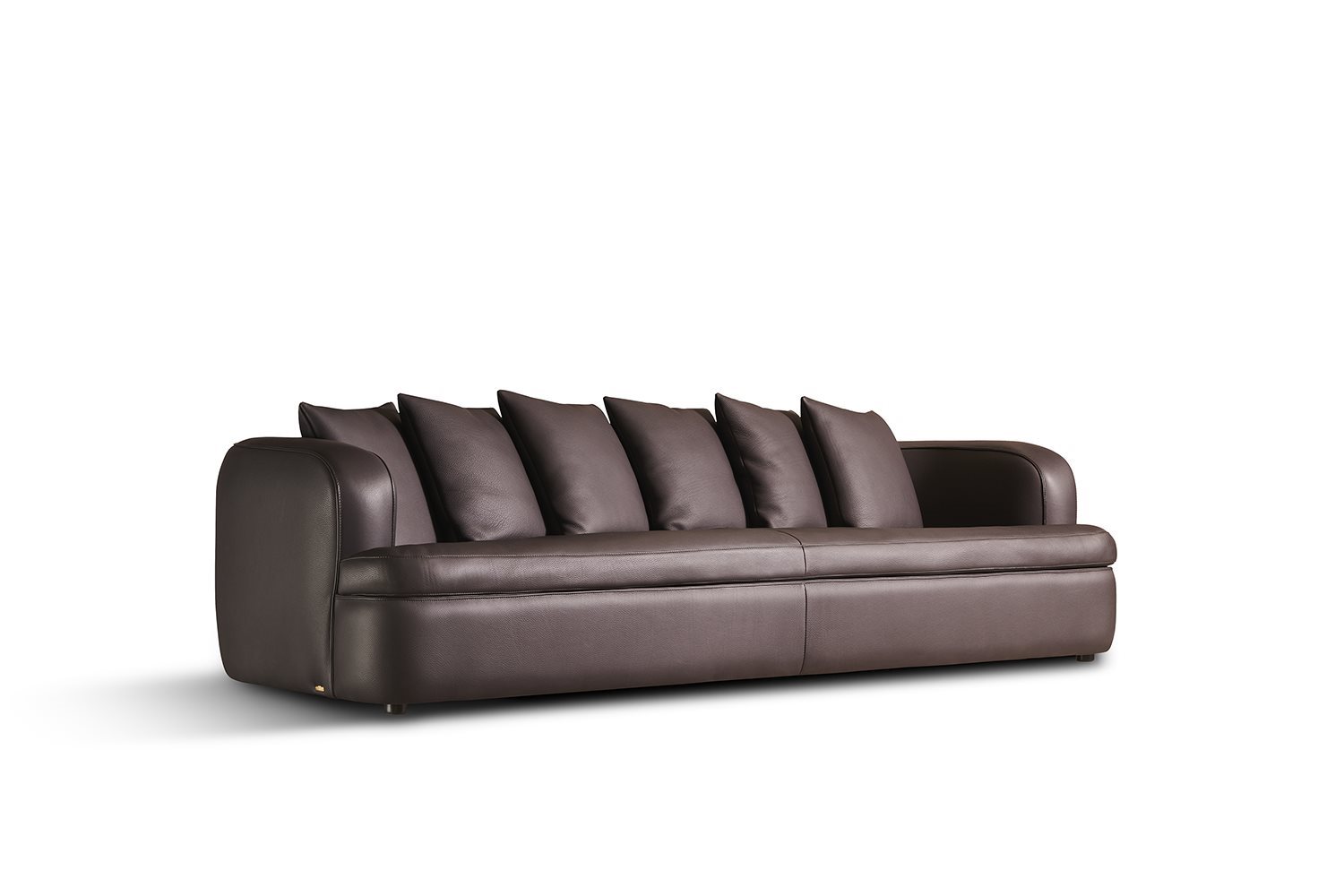 Big shop leather sofa
